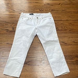 Jcrew white jeans